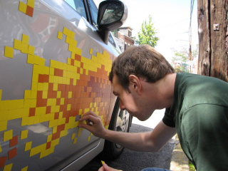 Illustration for article titled How To Add 8-Bit Flames To Your Toyota Prius
